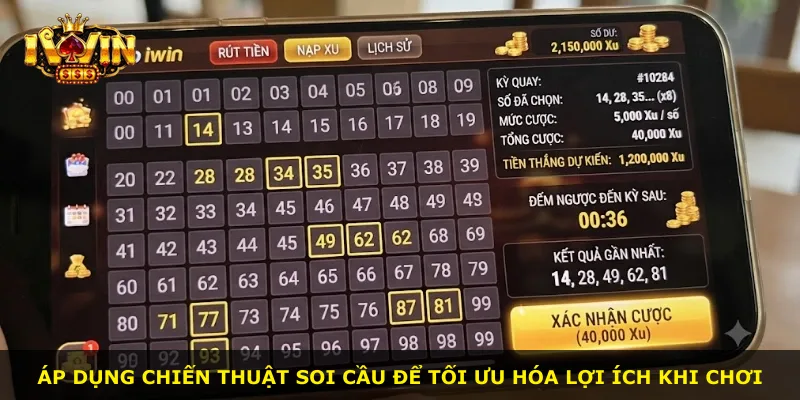 Áp dụng chiến thuật soi cầu để tối ưu hóa lợi ích khi chơi