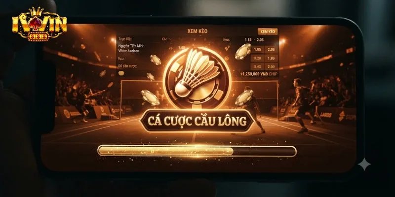 Cá Cược Cầu Lông IWin Trải Nghiệm Kèo Thể Thao Hấp Dẫn Mỗi Ngày