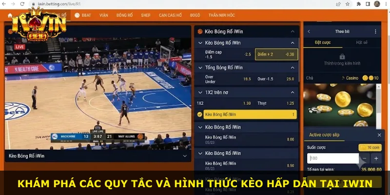 Khám phá các quy tắc và hình thức kèo hấp dẫn tại iWin
