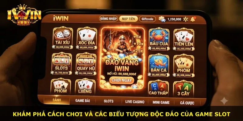 Khám phá cách chơi và các biểu tượng độc đáo của game slot