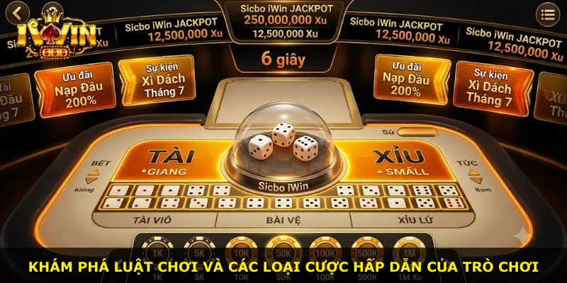Khám phá luật chơi và các loại cược hấp dẫn của trò chơi