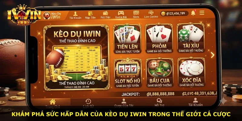 Khám phá sức hấp dẫn của kèo dụ iWin trong thế giới cá cược