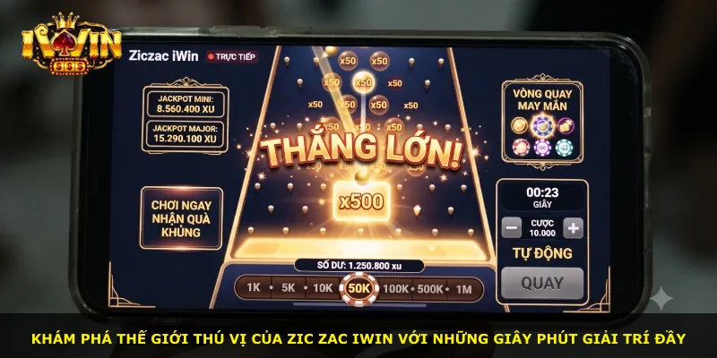 Khám phá thế giới thú vị của Zic Zac iWin với những giây phút giải trí đầy