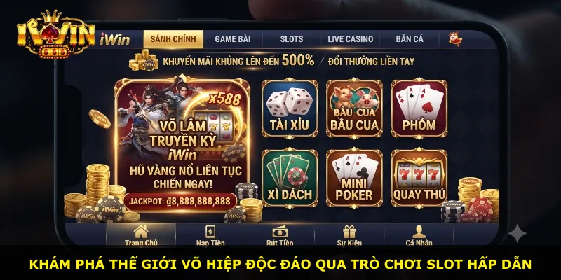 Khám phá thế giới võ hiệp độc đáo qua trò chơi slot hấp dẫn