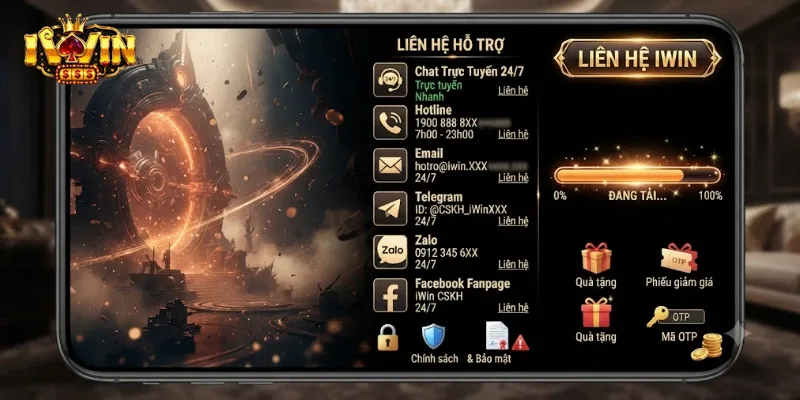 Liên Hệ IWin Hỗ Trợ Nhanh Chóng, Giải Đáp Mọi Thắc Mắc 24/7