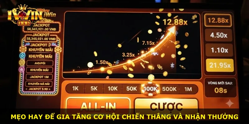 Mẹo hay để gia tăng cơ hội chiến thắng và nhận thưởng
