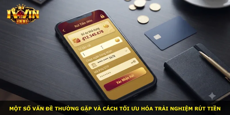 Một số vấn đề thường gặp và cách tối ưu hóa trải nghiệm rút tiền