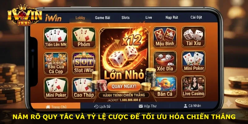 Nắm rõ quy tắc và tỷ lệ cược để tối ưu hóa chiến thắng