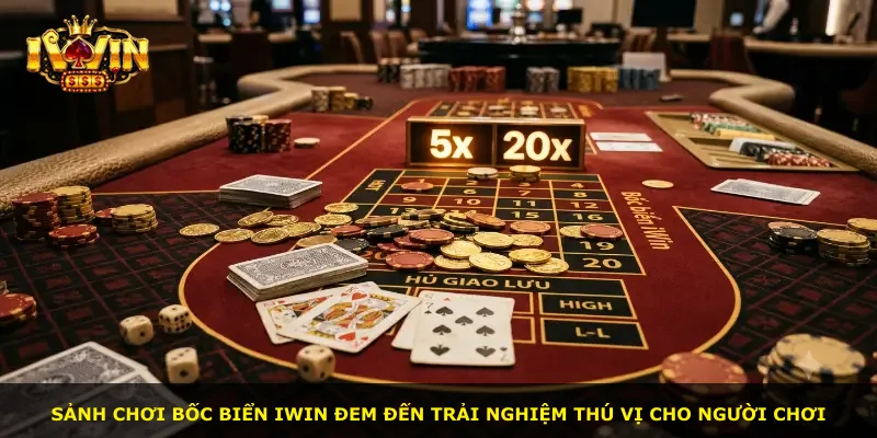 Sảnh chơi Bốc Biển iWin đem đến trải nghiệm thú vị cho người chơi