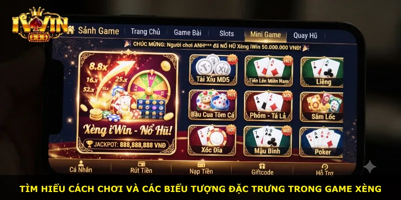 Tìm hiểu cách chơi và các biểu tượng đặc trưng trong game xèng