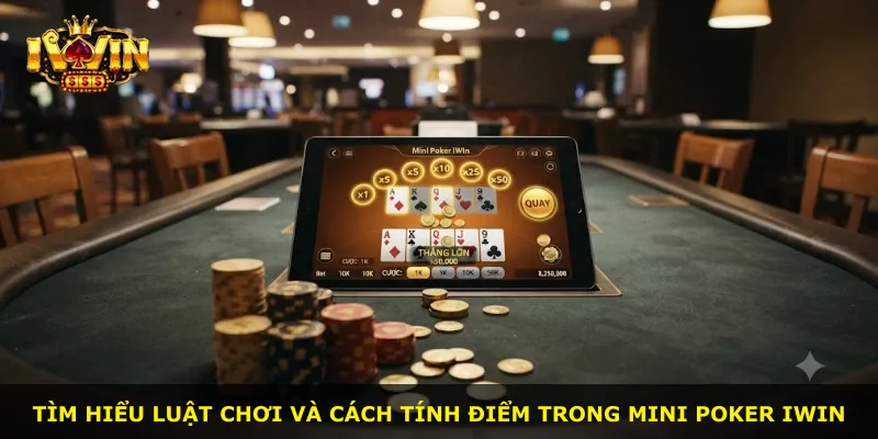 Tìm hiểu luật chơi và cách tính điểm trong Mini Poker iWin