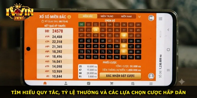 Tìm hiểu quy tắc, tỷ lệ thưởng và các lựa chọn cược hấp dẫn