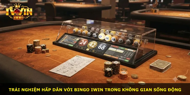 Trải nghiệm hấp dẫn với Bingo iWin trong không gian sống động